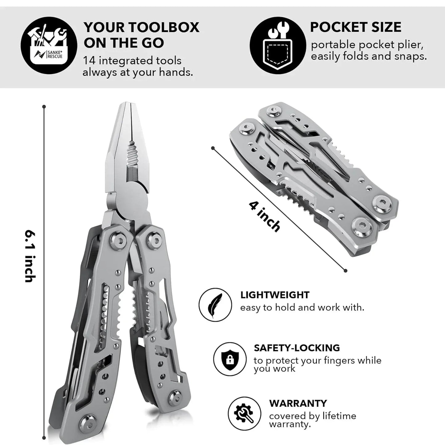 Hand Diy Multi Tools Multi-tool Folding Knives Scissor Cutters EDC
