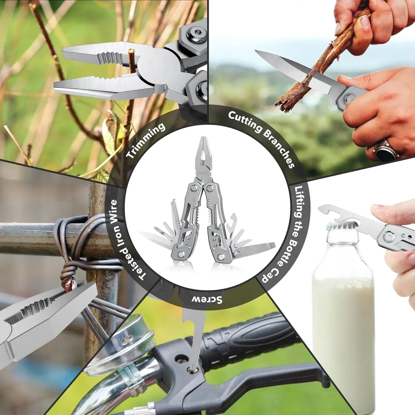 Hand Diy Multi Tools Multi-tool Folding Knives Scissor Cutters EDC
