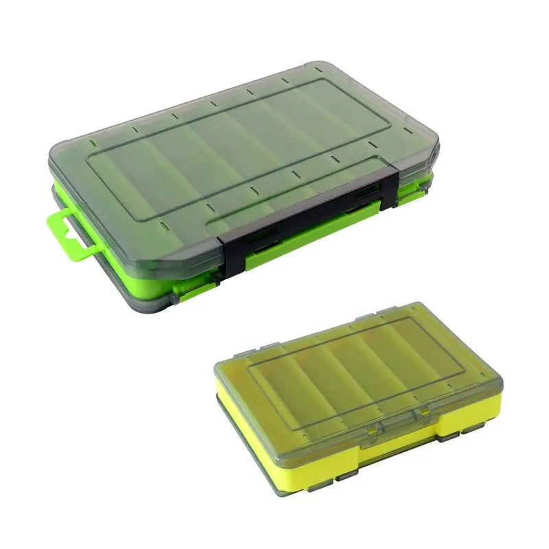 Double-Sided Fishing Tackle Storage Box for Spinners Lure Egi Tool Box