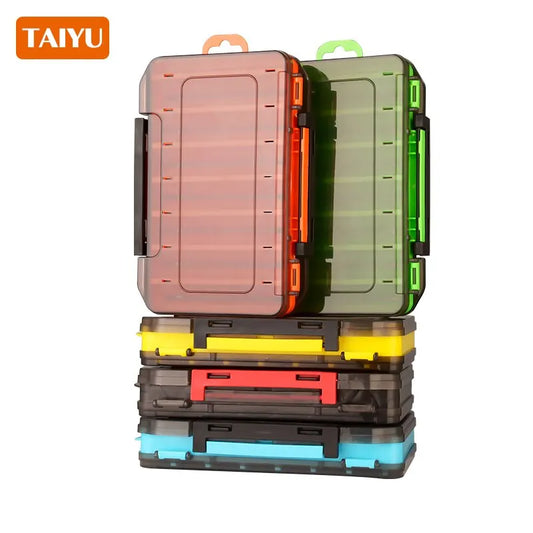 TAIYU Fishing Tackle Box 14 Compartments Fishing Accessories Lure Hook