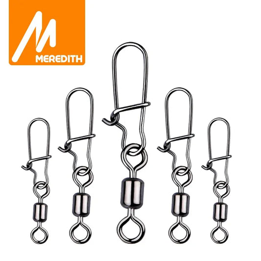 MEREDITH Pike Fishing Accessories Connector 50PCS Pin Bearing Rolling